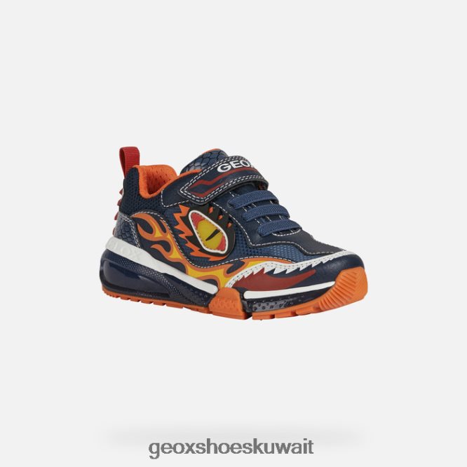 Geox BLL84T1398 Bayonyc Boy Navy/Orange