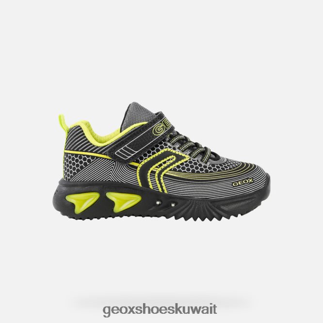 Geox BLL84T1405 Assister Boy Black/Lime