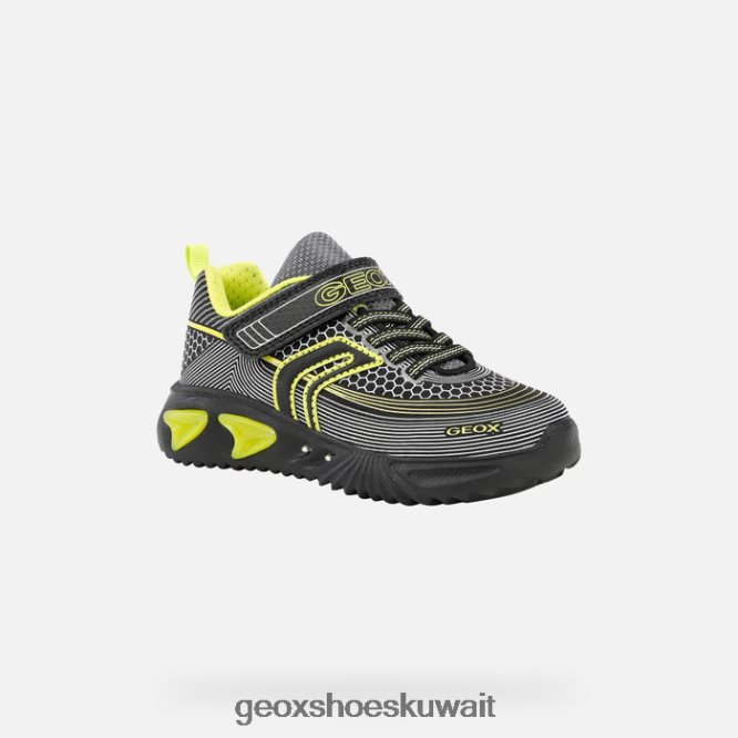 Geox BLL84T1405 Assister Boy Black/Lime