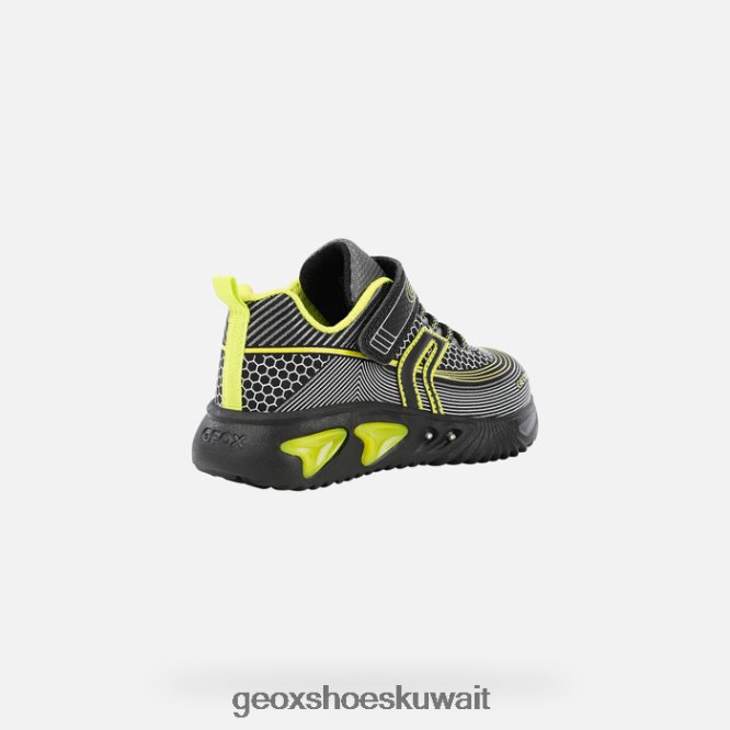 Geox BLL84T1405 Assister Boy Black/Lime