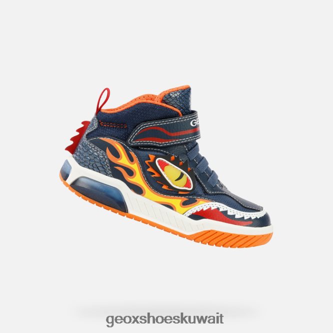 Geox BLL84T1416 Inek Boy Navy/Orange