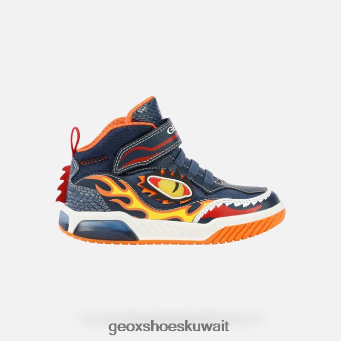 Geox BLL84T1416 Inek Boy Navy/Orange