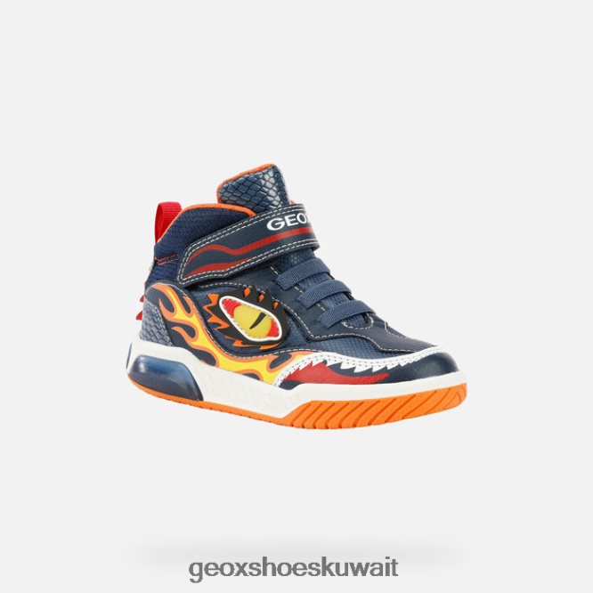 Geox BLL84T1416 Inek Boy Navy/Orange