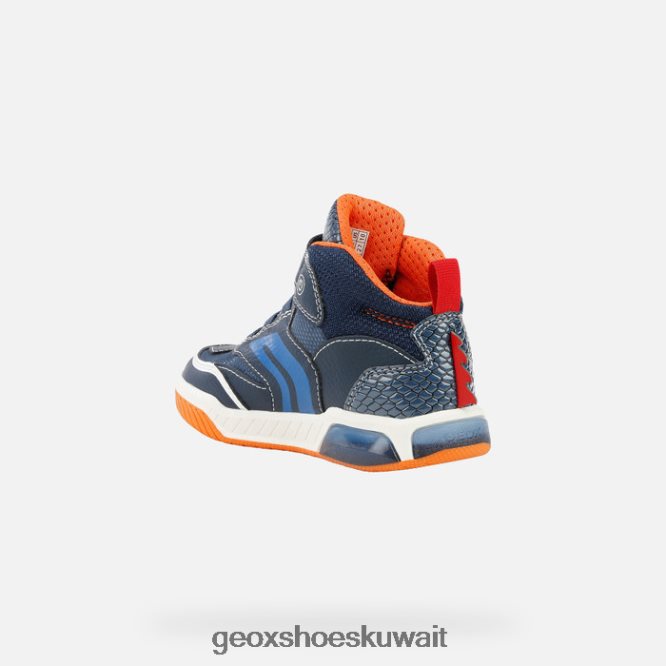 Geox BLL84T1416 Inek Boy Navy/Orange
