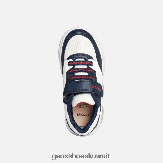Geox BLL84T1897 Illuminus Junior Navy/White