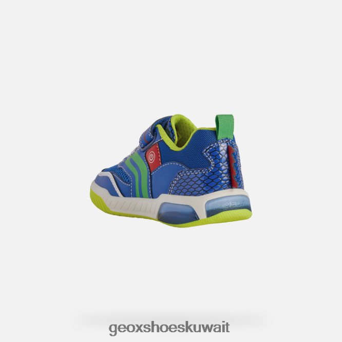 Geox BLL84T2004 Inek Boy Royal/Lime