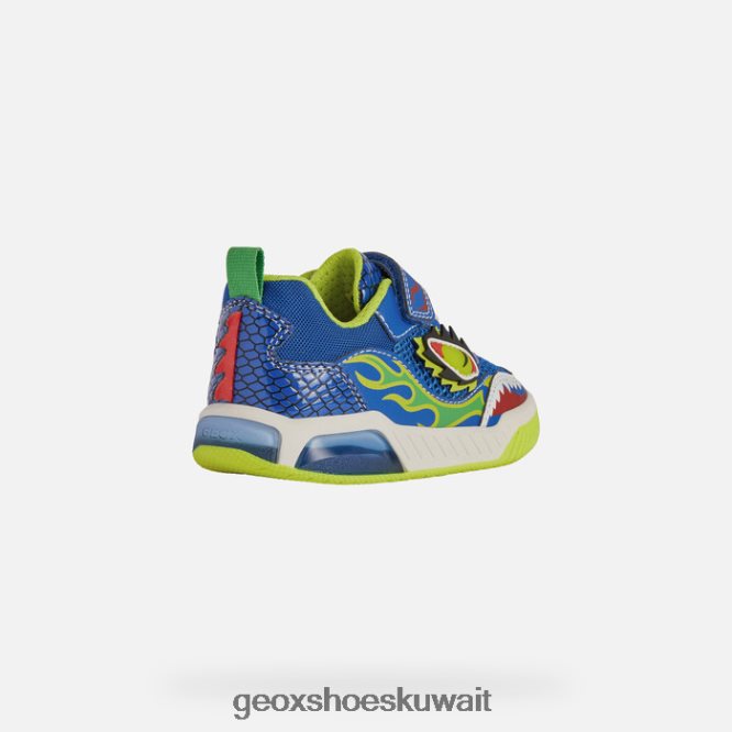 Geox BLL84T2004 Inek Boy Royal/Lime