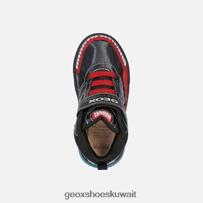 Geox BLL84T1016 Grayjay Junior Black/Red