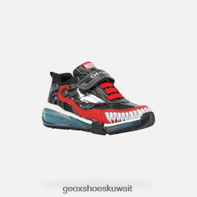 Geox BLL84T1023 Bayonyc Junior Black/Red