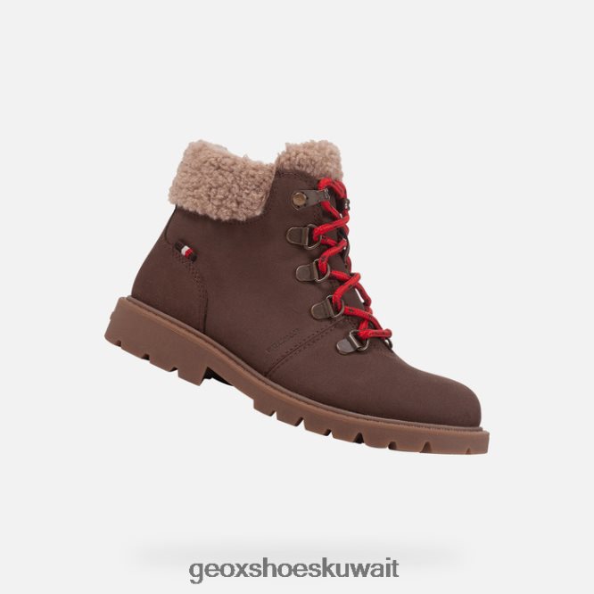 Geox BLL84T1063 Shaylax Junior Coffee/Dark Beige