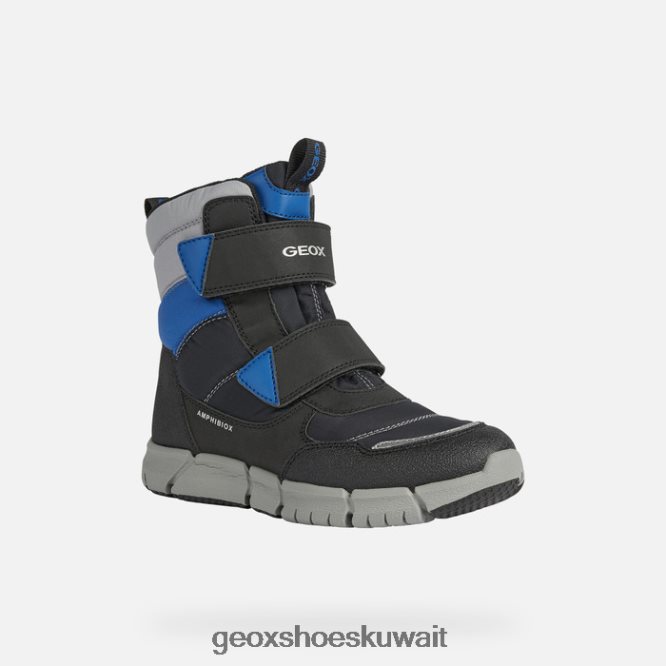 Geox BLL84T1072 Flexyper Abx Junior Black/Royal