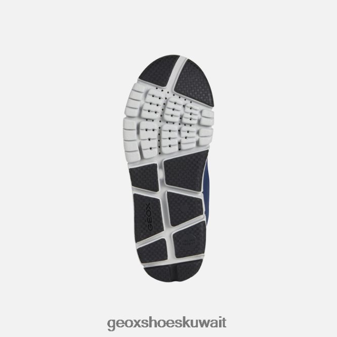 Geox BLL84T1073 Flexyper Abx Junior Navy/Fluo Yellow