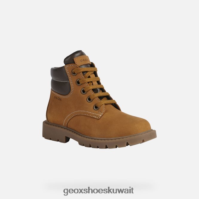 Geox BLL84T1101 Shaylax Junior Yellow/Brown