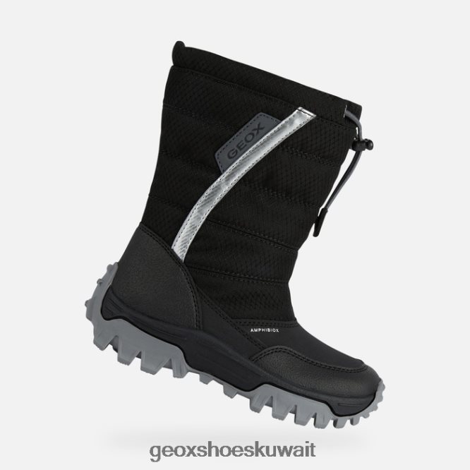 Geox BLL84T1160 Himalaya Abx Junior Black/Silver