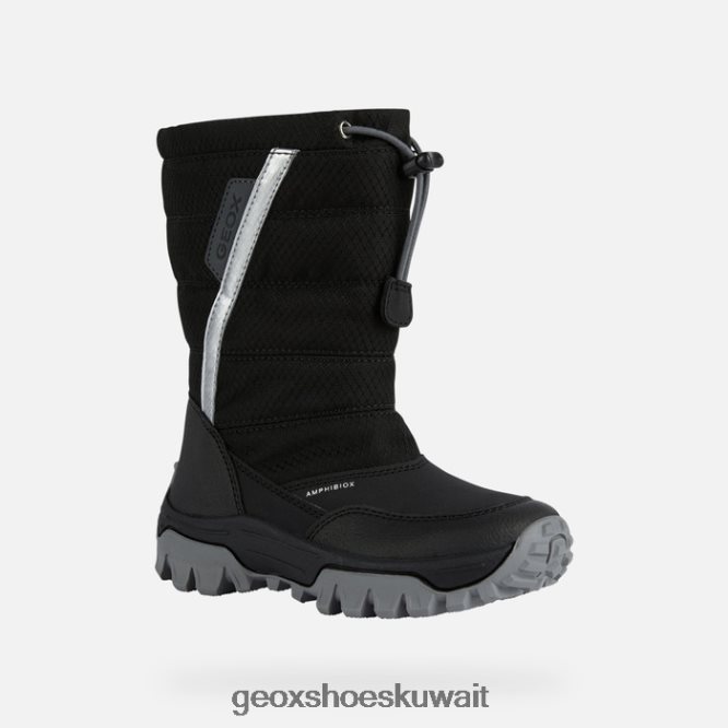 Geox BLL84T1160 Himalaya Abx Junior Black/Silver