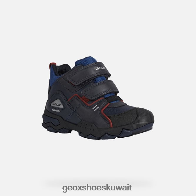 Geox BLL84T1286 Buller Abx Boy Navy/Dark Red