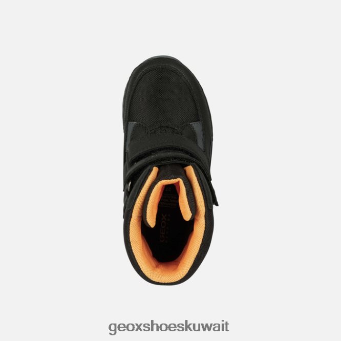 Geox BLL84T1295 Sentiero Abx Boy Black/Yellow