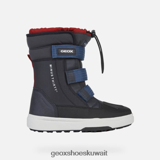 Geox BLL84T1318 Bunshee Pg Abx Boy Navy/Red