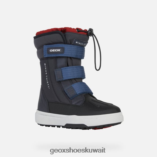 Geox BLL84T1318 Bunshee Pg Abx Boy Navy/Red