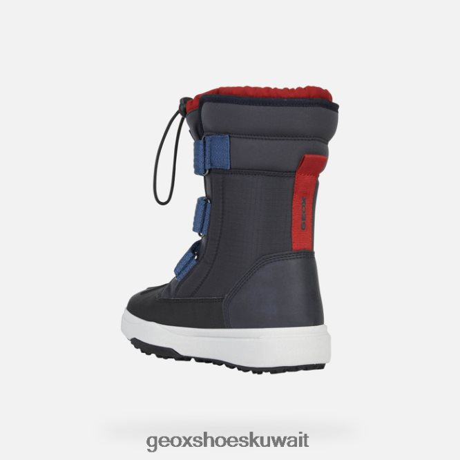 Geox BLL84T1318 Bunshee Pg Abx Boy Navy/Red