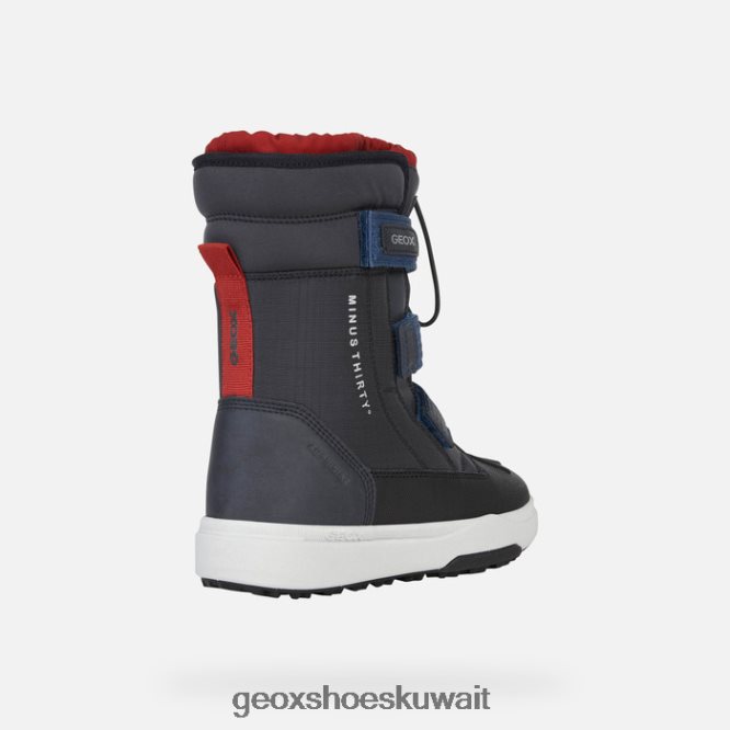 Geox BLL84T1318 Bunshee Pg Abx Boy Navy/Red