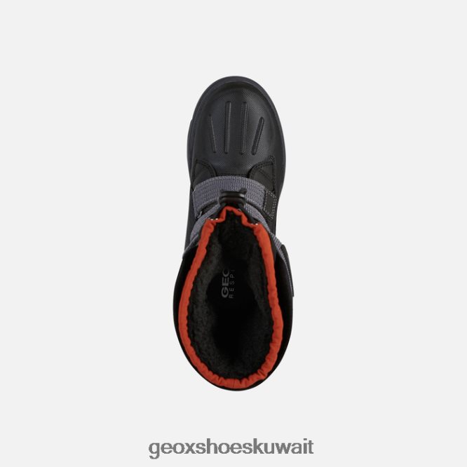 Geox BLL84T1319 Bunshee Pg Abx Boy Black/Rust