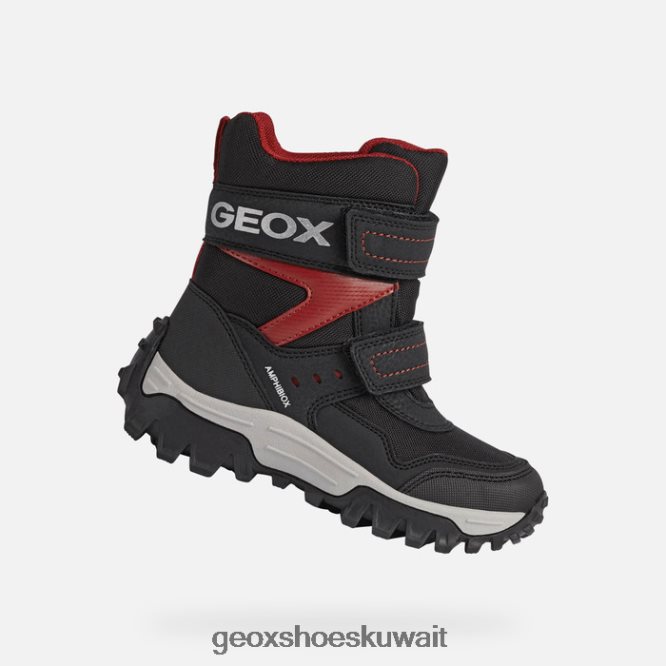 Geox BLL84T1330 Himalaya Abx Boy Black/Red