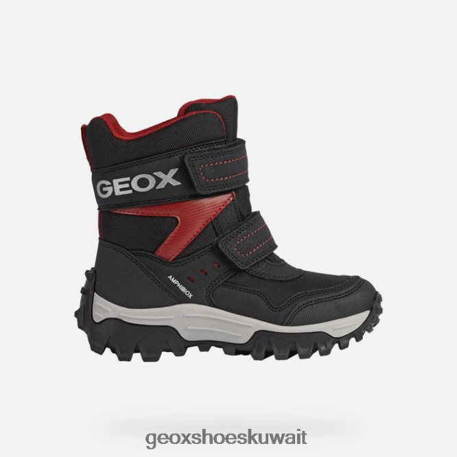 Geox BLL84T1330 Himalaya Abx Boy Black/Red