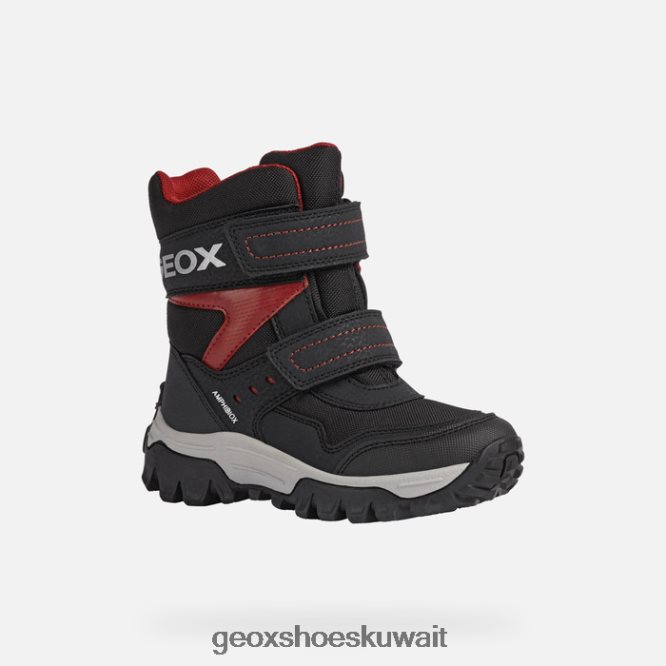 Geox BLL84T1330 Himalaya Abx Boy Black/Red