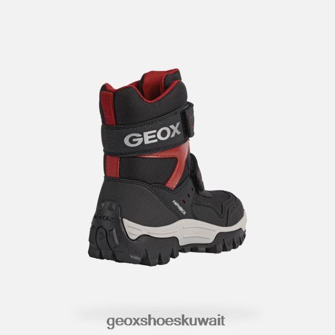 Geox BLL84T1330 Himalaya Abx Boy Black/Red