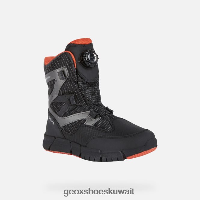 Geox BLL84T1335 Flexyper Abx Boy Black/Orange