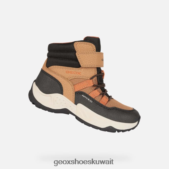 Geox BLL84T1340 Sentiero Abx Boy Light Brown/Orange