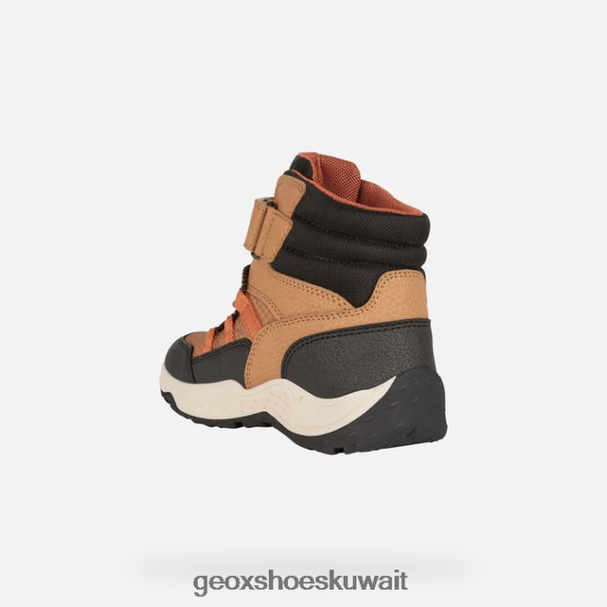 Geox BLL84T1340 Sentiero Abx Boy Light Brown/Orange