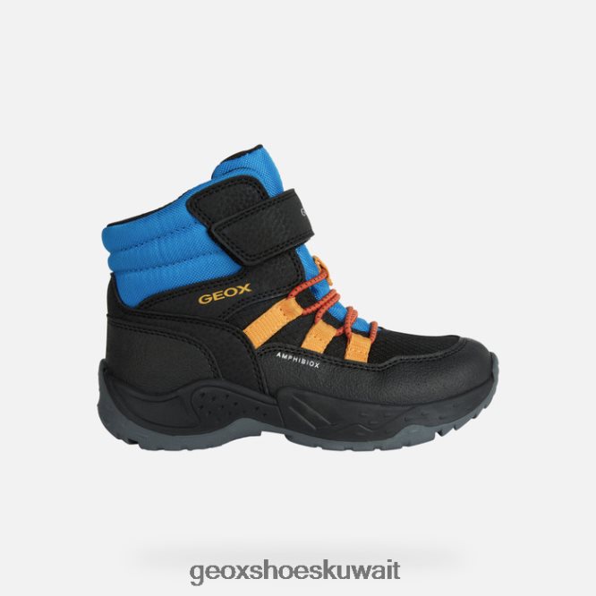 Geox BLL84T1341 Sentiero Abx Boy Black/Sky