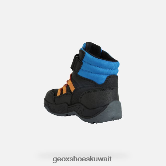 Geox BLL84T1341 Sentiero Abx Boy Black/Sky