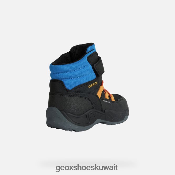 Geox BLL84T1341 Sentiero Abx Boy Black/Sky