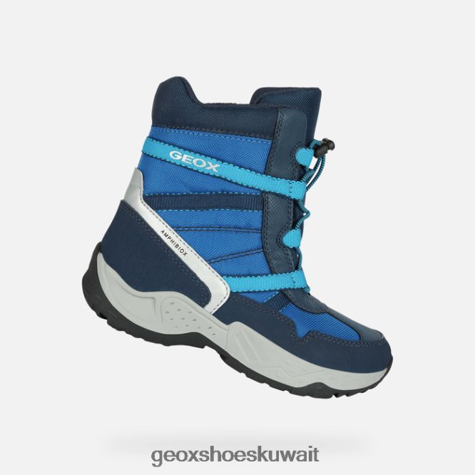 Geox BLL84T1356 Sentiero Abx Boy Navy/Royal