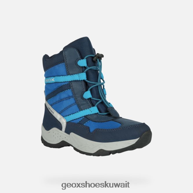 Geox BLL84T1356 Sentiero Abx Boy Navy/Royal
