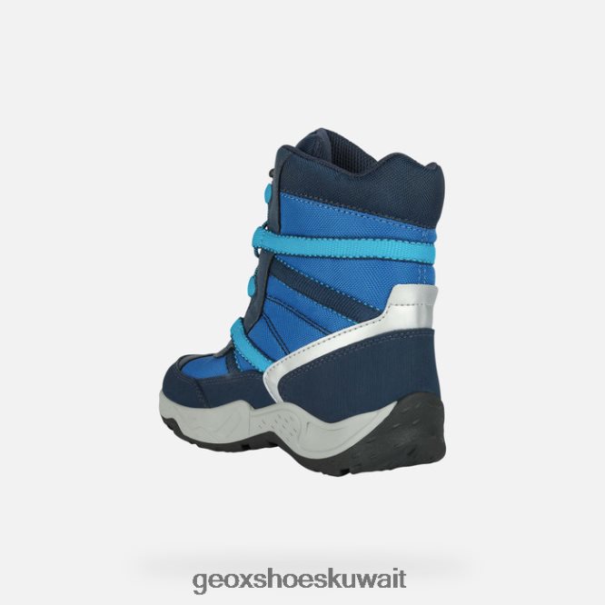 Geox BLL84T1356 Sentiero Abx Boy Navy/Royal