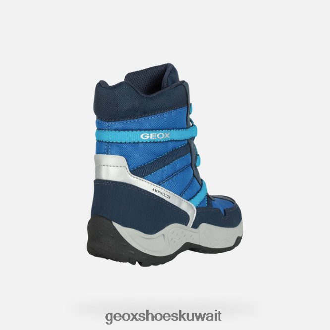 Geox BLL84T1356 Sentiero Abx Boy Navy/Royal