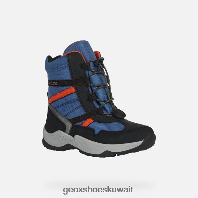 Geox BLL84T1357 Sentiero Abx Boy Avio/Orange