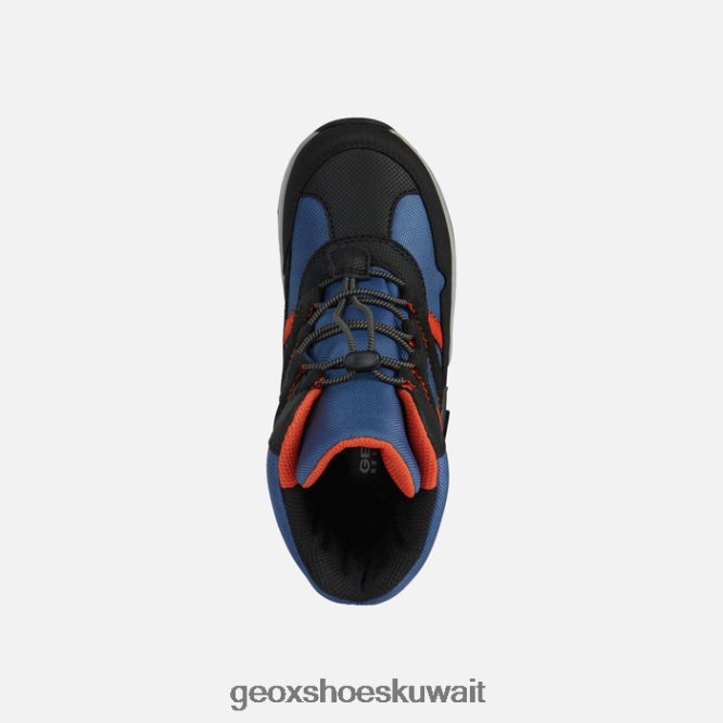 Geox BLL84T1357 Sentiero Abx Boy Avio/Orange