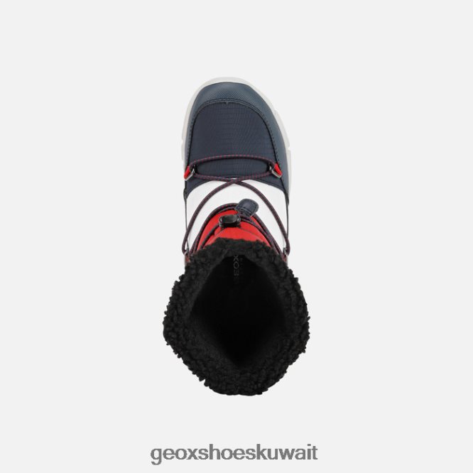 Geox BLL84T1362 Flexyper Abx Boy Navy/Red