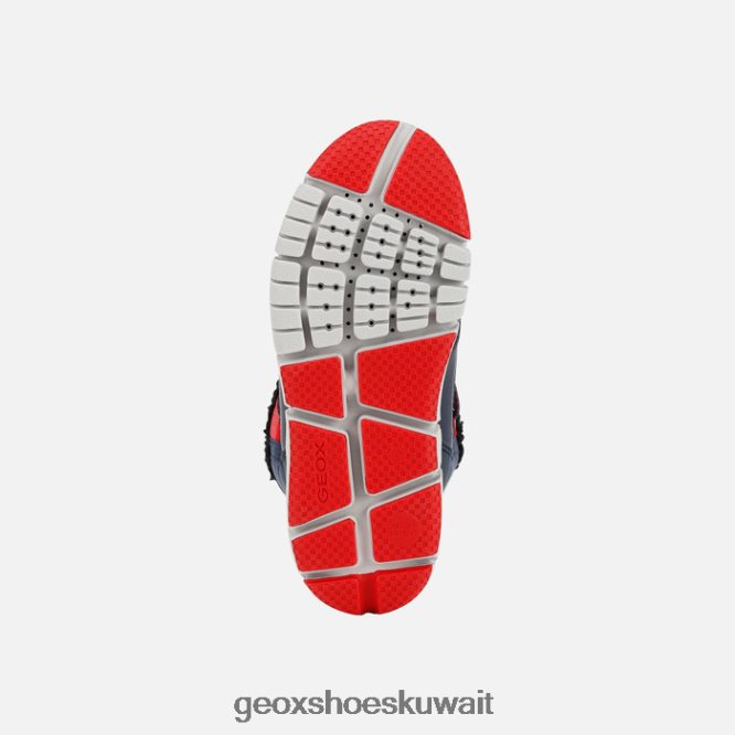 Geox BLL84T1362 Flexyper Abx Boy Navy/Red