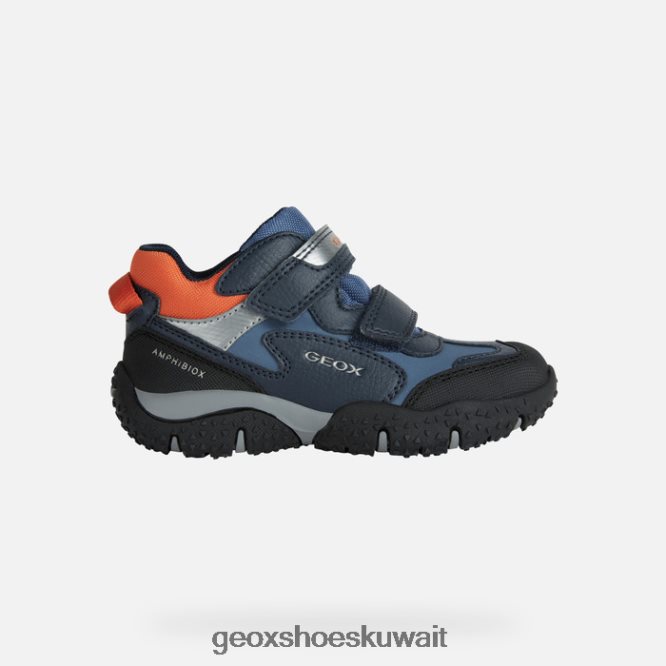 Geox BLL84T1366 Baltic Abx Boy Navy/Orange
