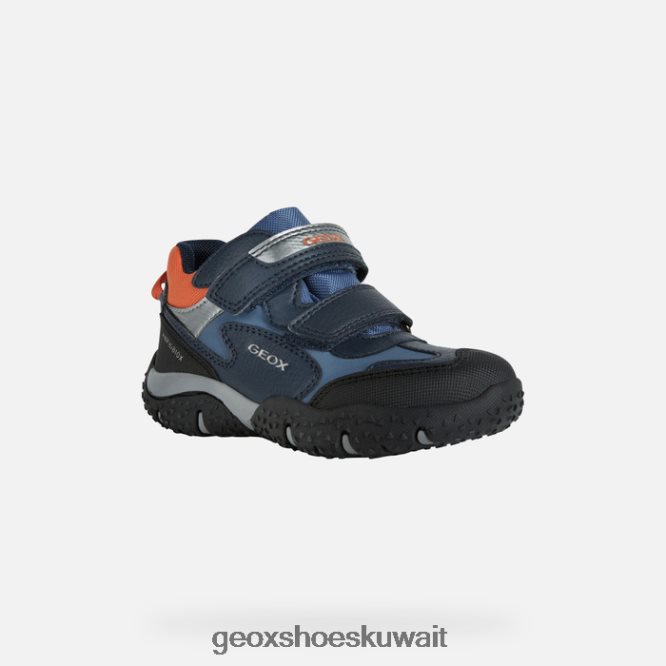 Geox BLL84T1366 Baltic Abx Boy Navy/Orange