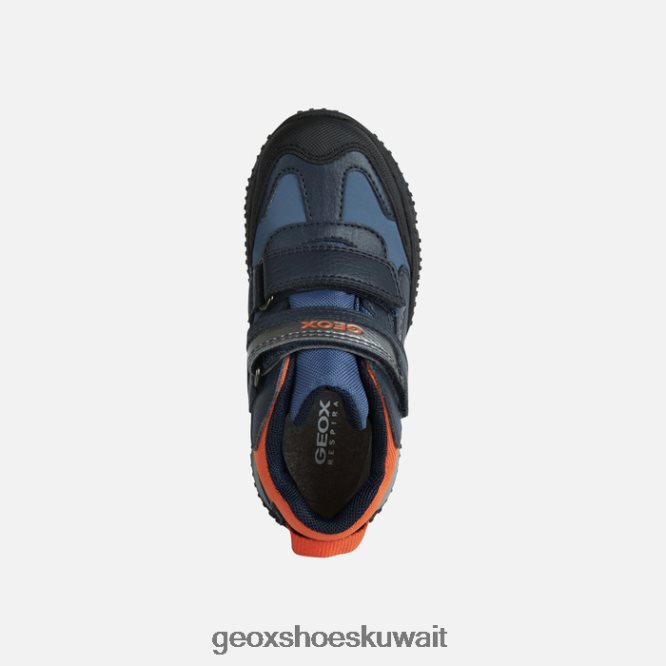 Geox BLL84T1366 Baltic Abx Boy Navy/Orange