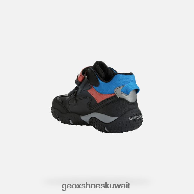Geox BLL84T1367 Baltic Abx Boy Black/Sky