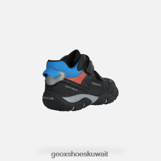 Geox BLL84T1367 Baltic Abx Boy Black/Sky
