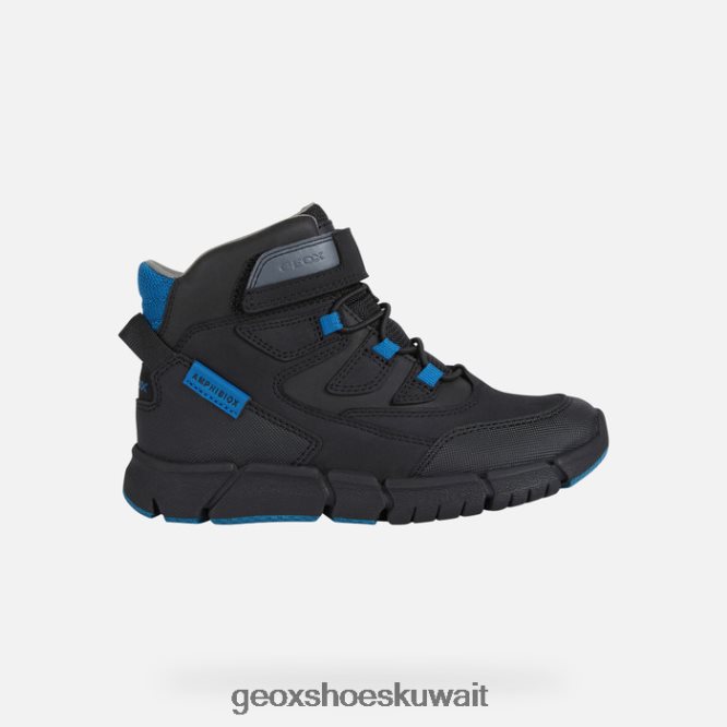 Geox BLL84T1993 Flexyper Abx Boy Black/Petrol